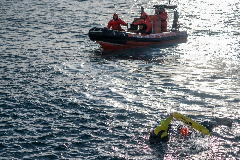 Medical experimentation team supports ARCTIC EDGE 2026 aboard NOAA ship Oscar Dyson (R-224) in Kodiak, AK