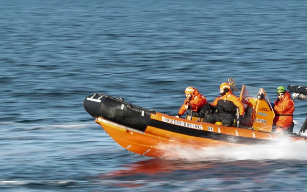 Medical experimentation team supports ARCTIC EDGE 2026 aboard NOAA ship Oscar Dyson (R-224) in Kodiak, AK