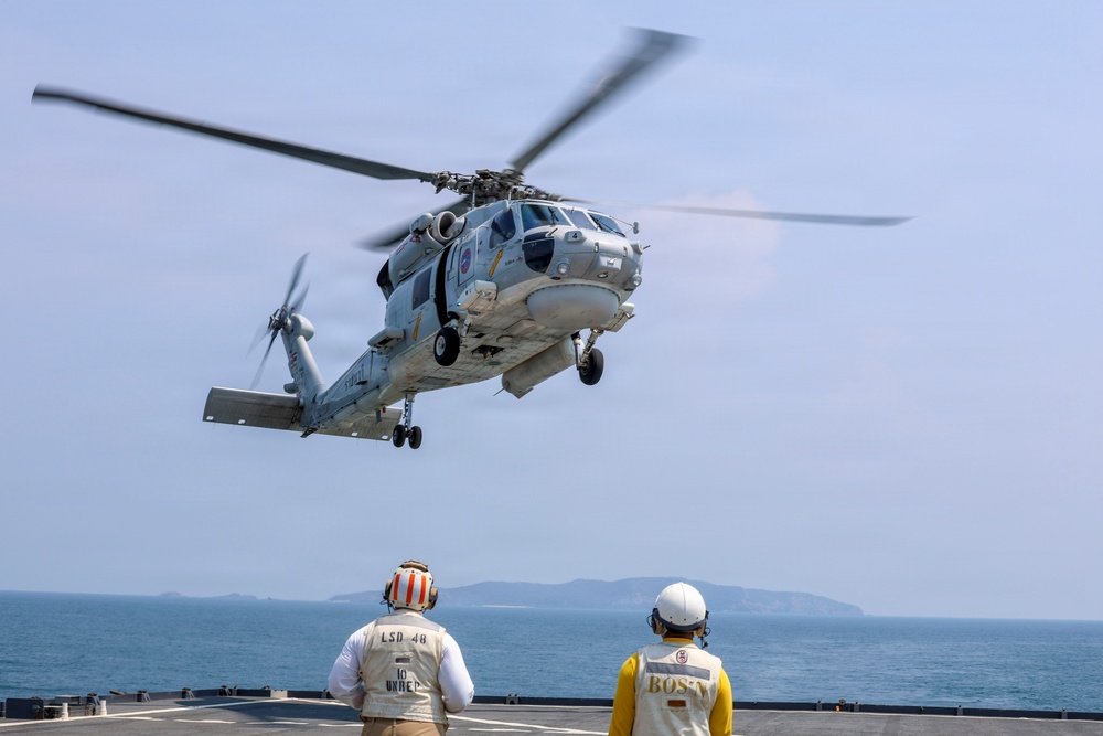 U.S. Army and Royal Thai Navy Aviators Train with Ashland
