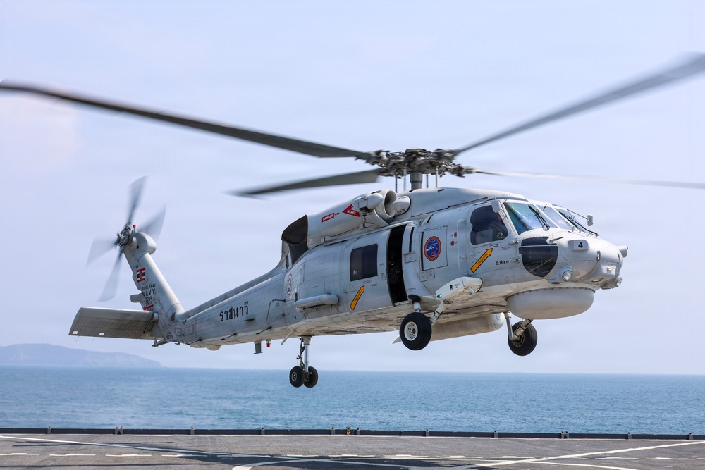 U.S. Army and Royal Thai Navy Aviators Train with Ashland