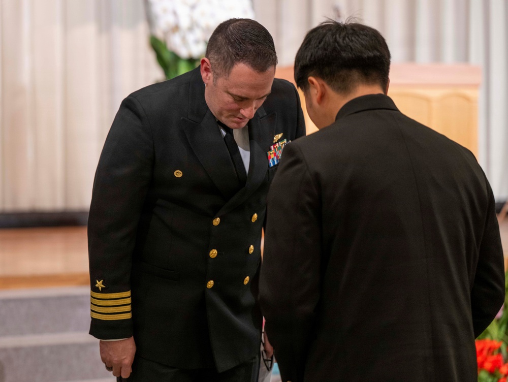 Naval Air Facility Misawa participates in the 2026 Akebono Childrens Home Graduation Ceremony