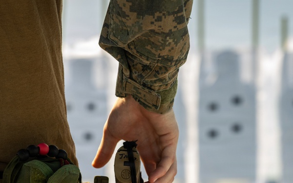 22ND MEU (SOC) | MSPF Marines Conduct Pistol Qualification Aboard USS Fort Lauderdale