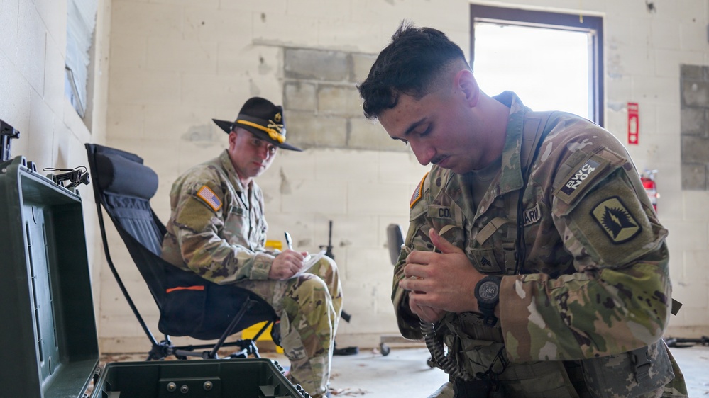 Soldiers maneuver through second day at Best Warrior 2026  competition