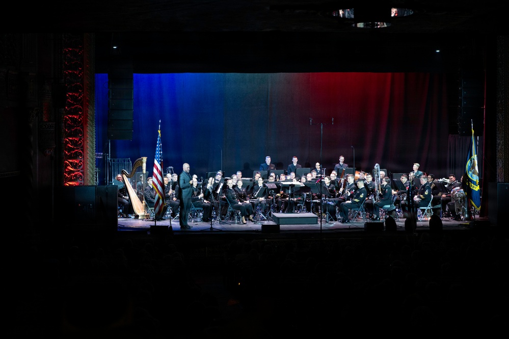 Navy Band performs in Rome, New York