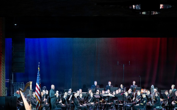 Navy Band performs in Rome, New York