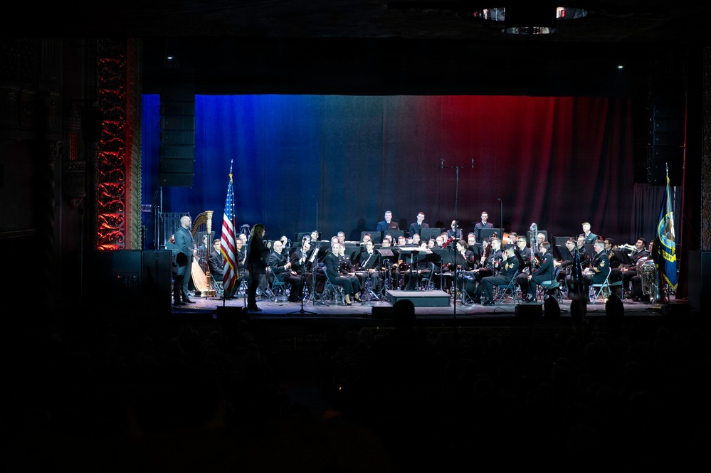 Navy Band performs in Rome, New York