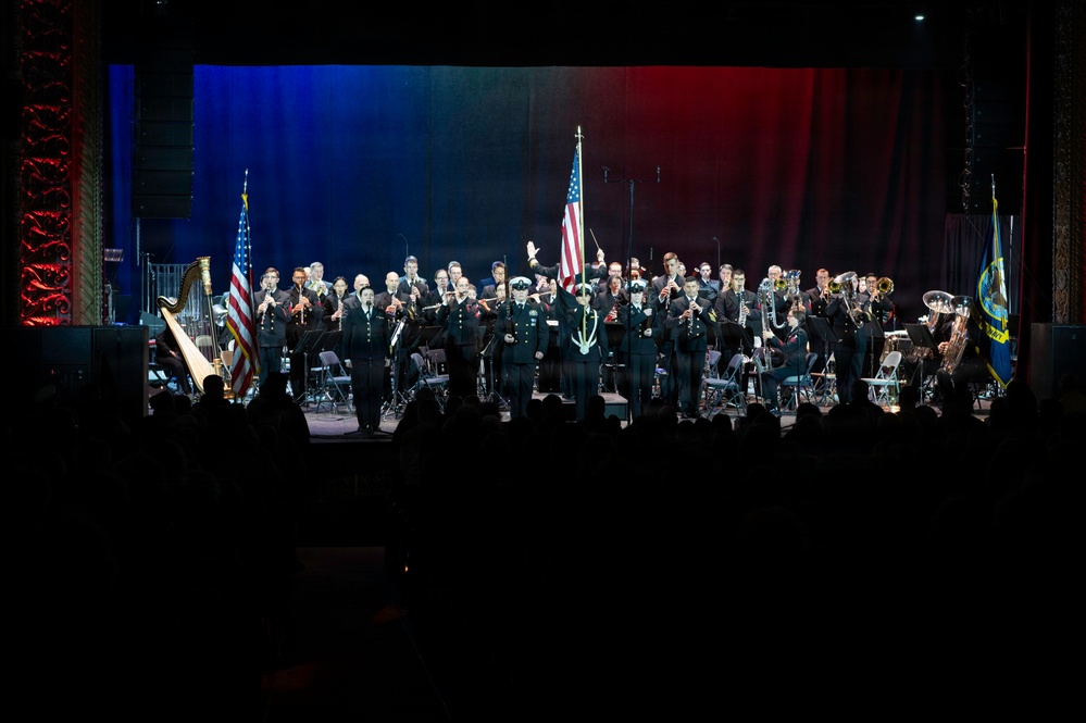 Navy Band performs in Rome, New York