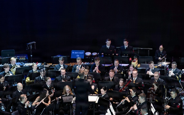 Navy Band performs in Rome, New York