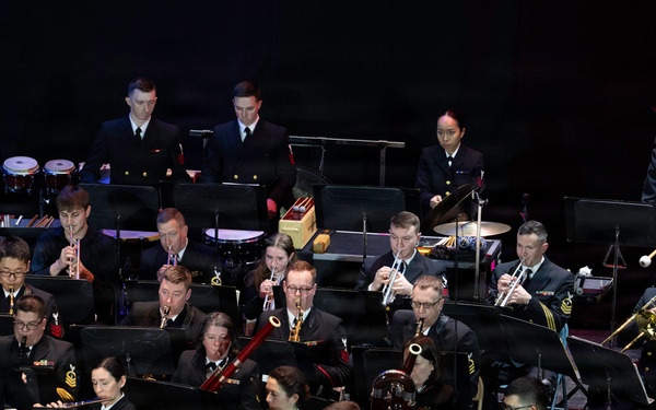 Navy Band performs in Rome, New York