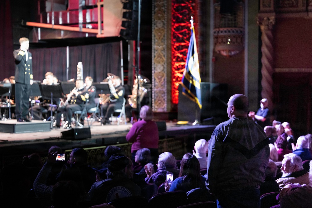 Navy Band performs in Rome, New York