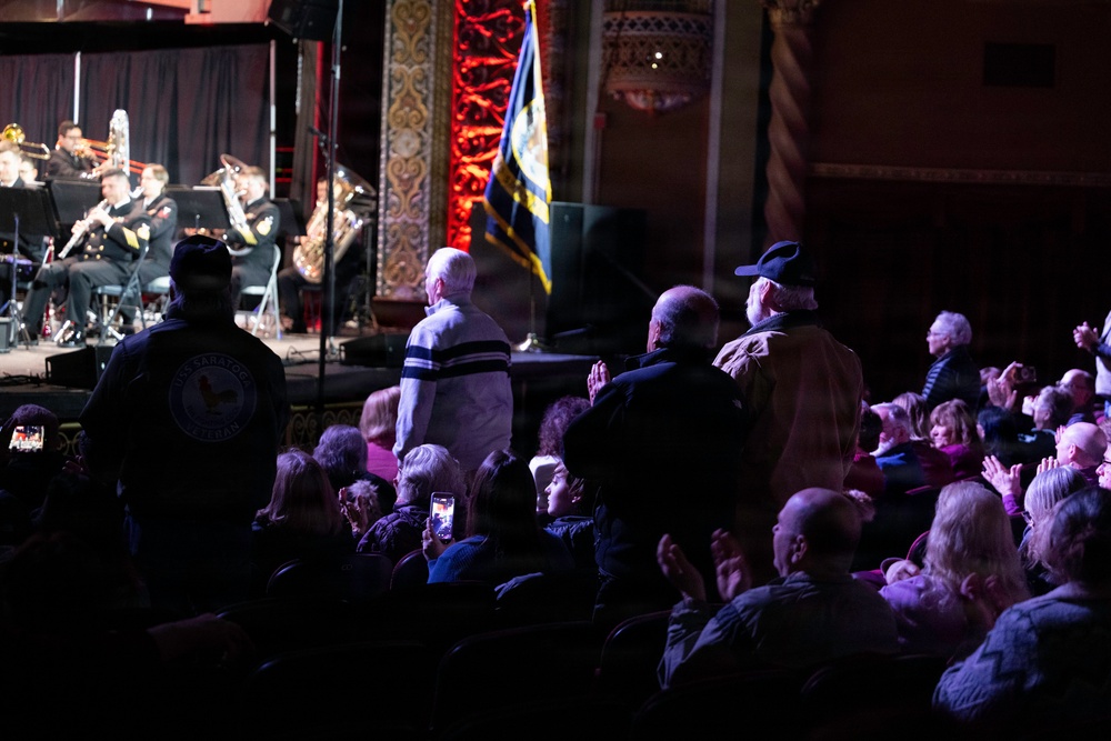 Navy Band performs in Rome, New York