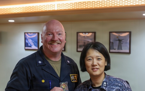 Ashland CO attends Briefing aboard RTN HTMS Chang