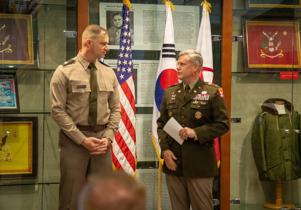 Col. John P. Wanja Receives Promotion Ceremony