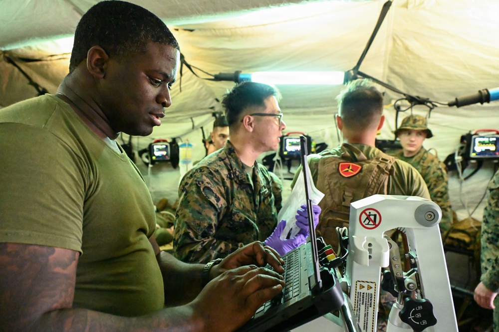 Kaizen-X | 3rd Medical Battalion Conducts Casualty Care Training in a Role 2 Setting