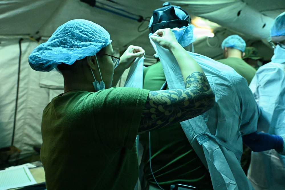 Kaizen-X | 3rd Medical Battalion Conducts Casualty Care Training in a Role 2 Setting