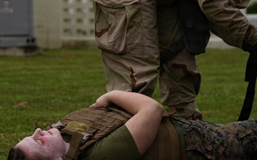 Kaizen-X | 3rd Medical Battalion and CLR-37’s CBRN Responders Conduct Casualty Care Training in a Role 2 Setting