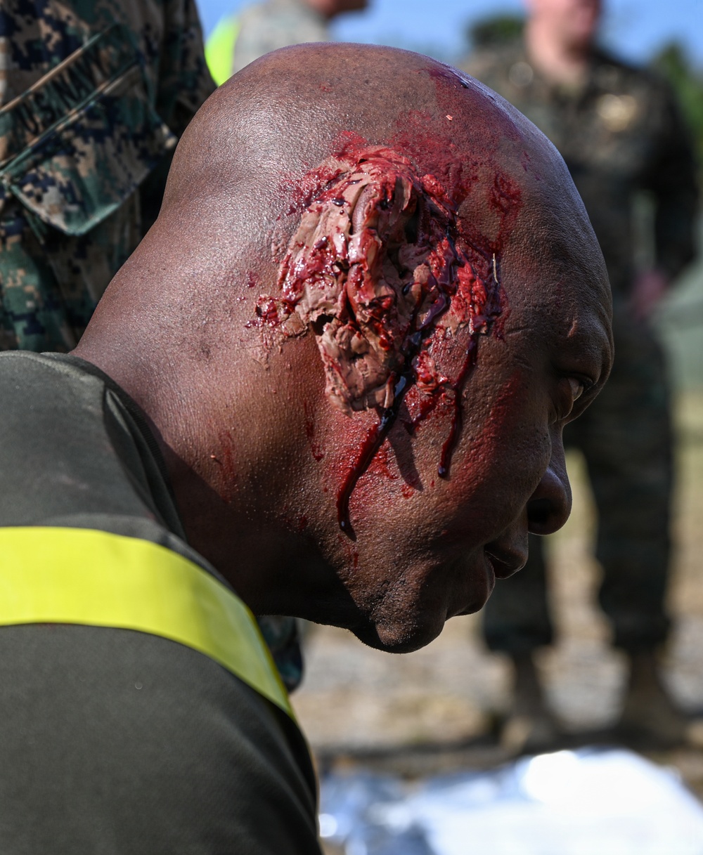 Kaizen-X | 3rd Medical Battalion Conducts Mass Casualty Training in a Role 2 Setting