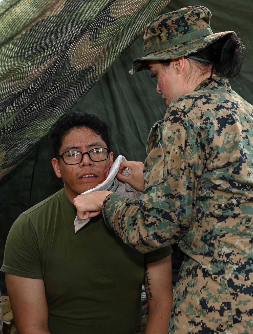 Kaizen-X | 3rd Medical Battalion Conducts Mass Casualty Training in a Role 2 Setting