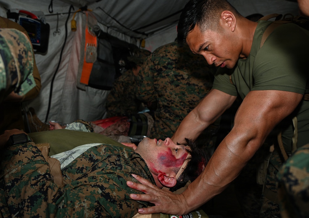 Kaizen-X | 3rd Medical Battalion Conducts Mass Casualty Training in a Role 2 Setting