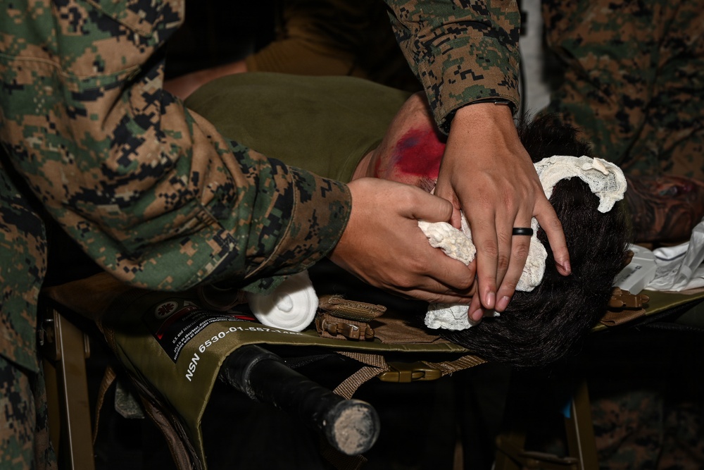 Kaizen-X | 3rd Medical Battalion Conducts Mass Casualty Training in a Role 2 Setting
