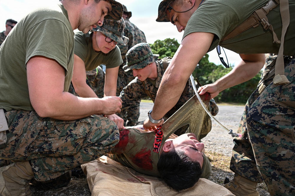 Kaizen-X | 3rd Medical Battalion Conducts Mass Casualty Training in a Role 2 Setting
