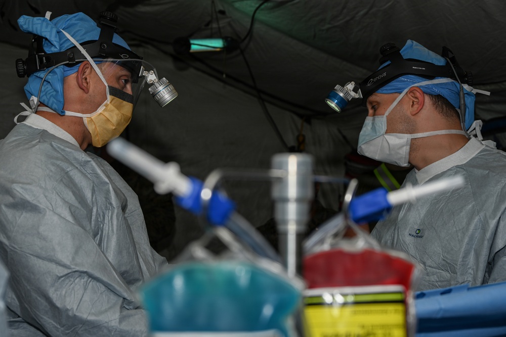 Kaizen-X | 3rd Medical Battalion Conducts Mass Casualty Training in a Role 2 Setting