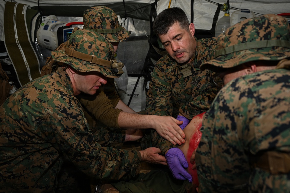 Kaizen-X | 3rd Medical Battalion Conducts Mass Casualty Training in a Role 2 Setting
