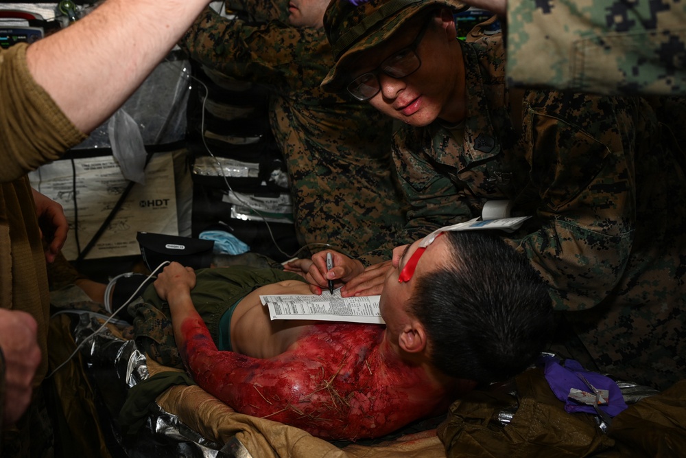 Kaizen-X | 3rd Medical Battalion Conducts Mass Casualty Training in a Role 2 Setting
