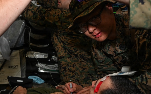 Kaizen-X | 3rd Medical Battalion Conducts Mass Casualty Training in a Role 2 Setting