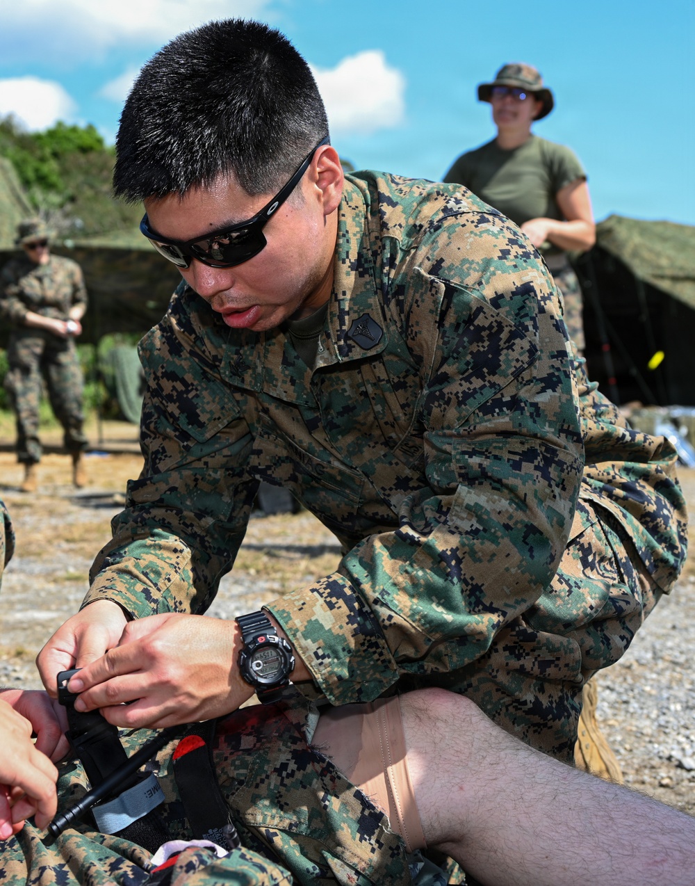 Kaizen-X | 3rd Medical Battalion Conducts Mass Casualty Training in a Role 2 Setting