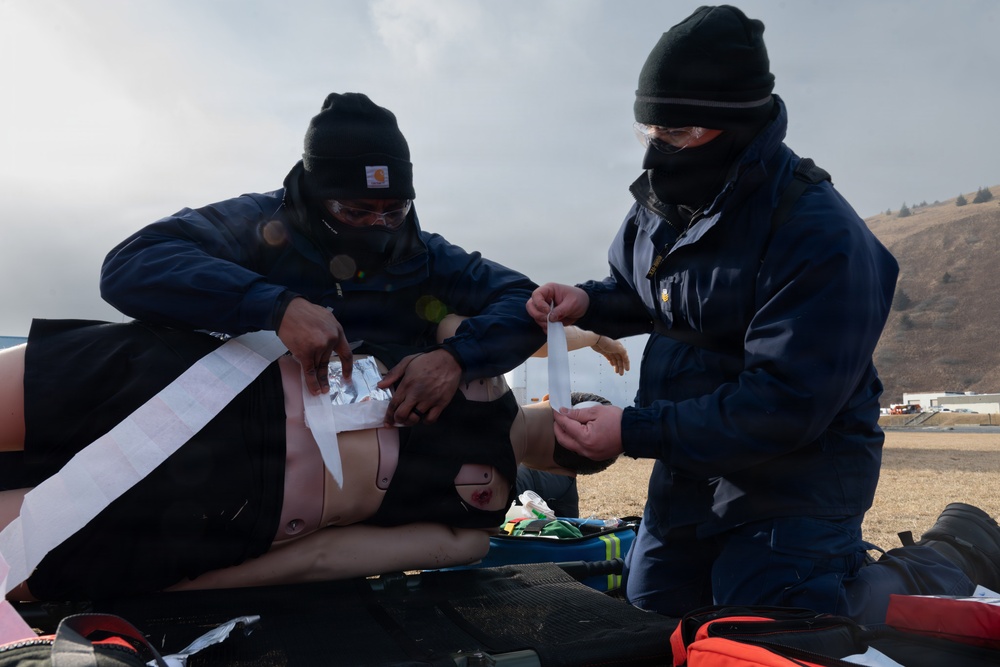 Simulated Crisis, Real Training: Mass Casualty Drill at Kodiak Island