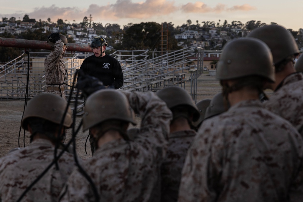 Echo Company Rappel Tower