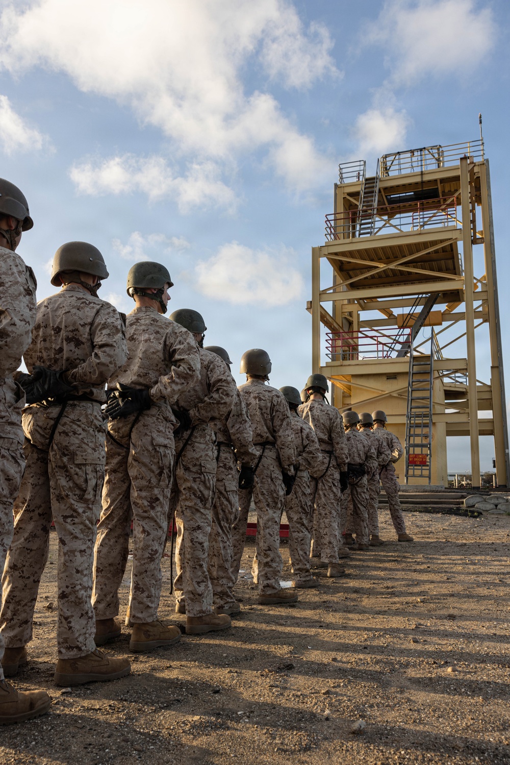 Echo Company Rappel Tower