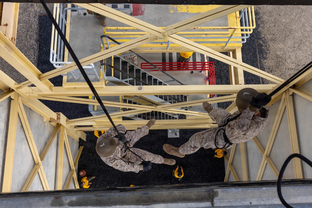 Echo Company Rappel Tower