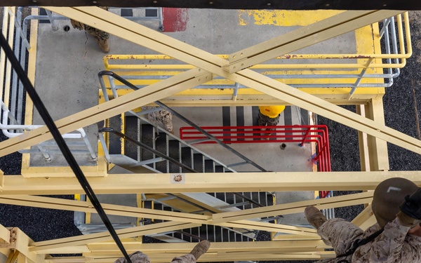 Echo Company Rappel Tower