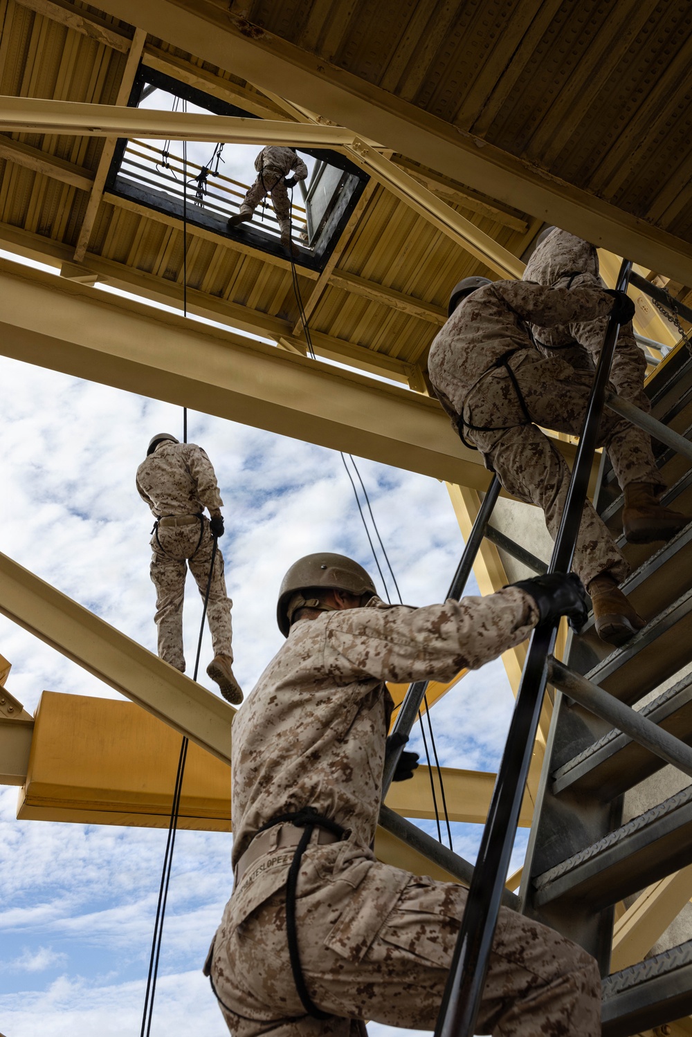 Echo Company Rappel Tower