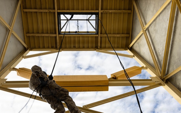 Echo Company Rappel Tower