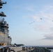 U.S. Air Force, Navy, and Marine Corps Aircraft Flyover USS Tripoli