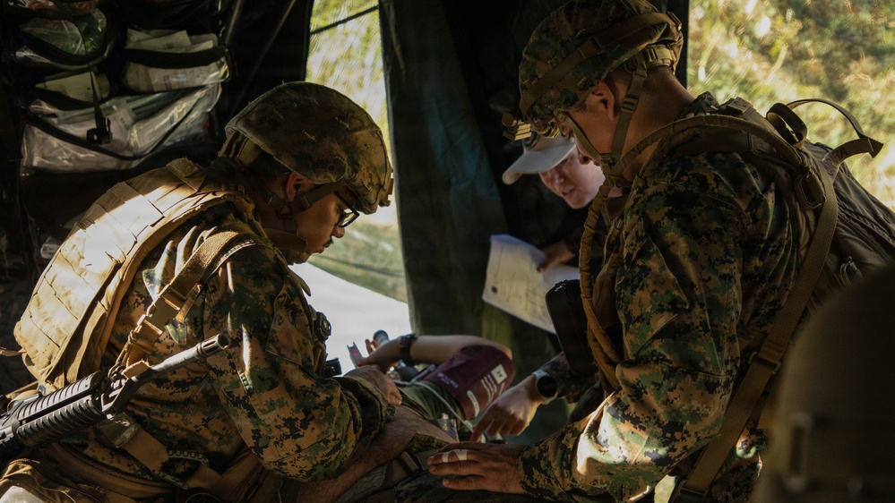 3rd Medical Battalion Conducts Island Wide CASEVAC Exercise