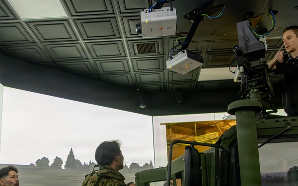 CLB 31 and JGSDF conduct Bilateral Convoy Simulator Training