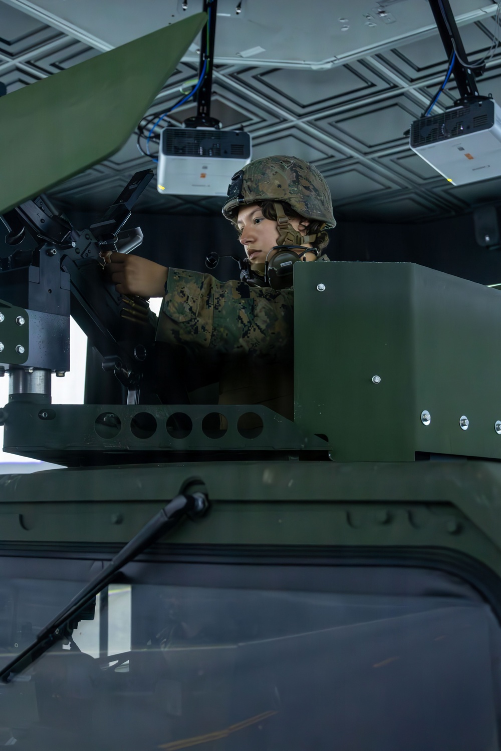 CLB 31 and JGSDF conduct Bilateral Convoy Simulator Training
