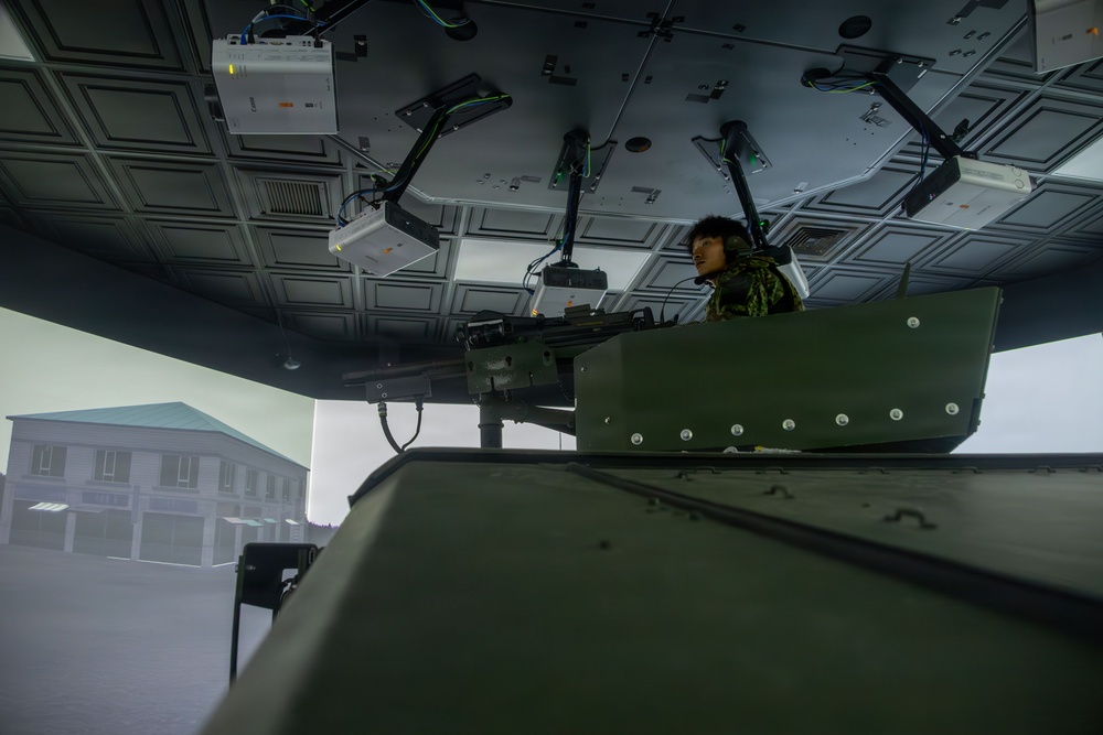CLB 31 and JGSDF conduct Bilateral Convoy Simulator Training