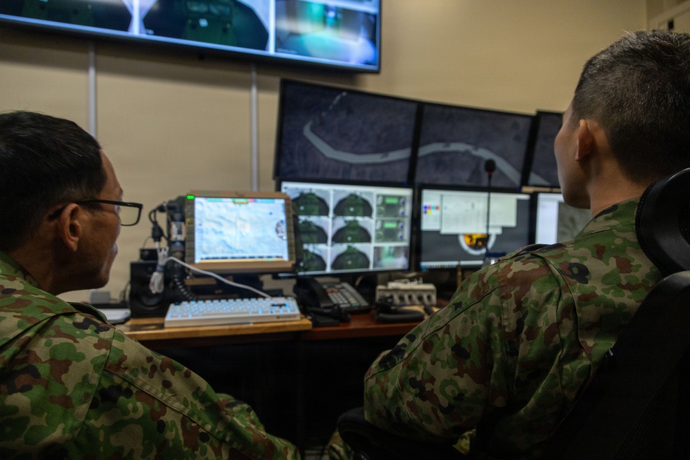 CLB 31 and JGSDF conduct Bilateral Convoy Simulator Training
