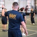 NSAW Sailors participate in afternoon physical training