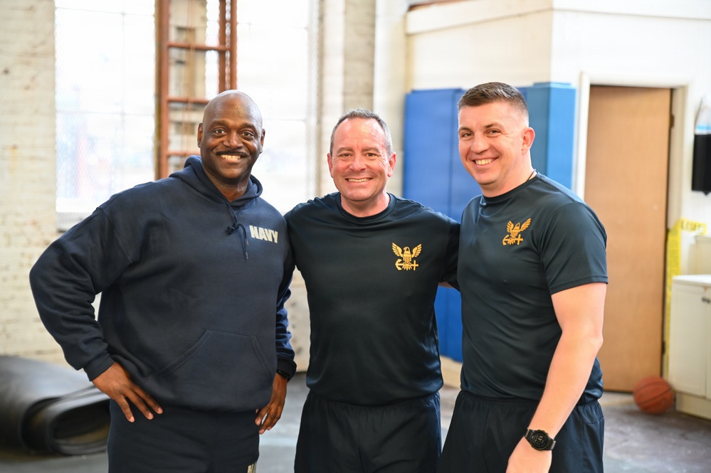 NSA Washington leadership completes physical training session