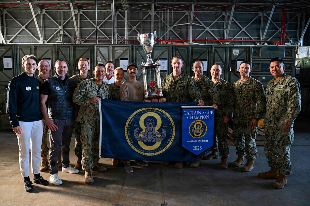 EODMU 8 wins NAVSTA Rota Captain's Cup 2025