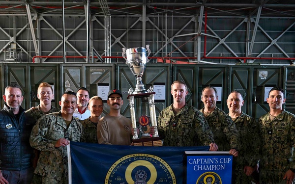 EODMU 8 wins NAVSTA Rota Captain's Cup 2025