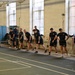 NSAW Sailors prepare for shuttle run assessment