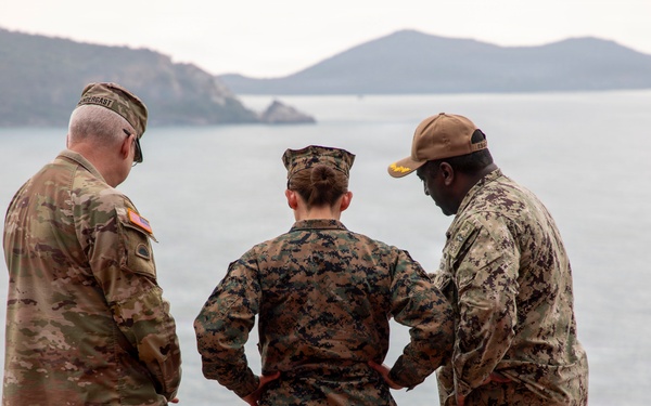 A USFK Commander observes Amphibious Demonstration During Cobra Gold 26