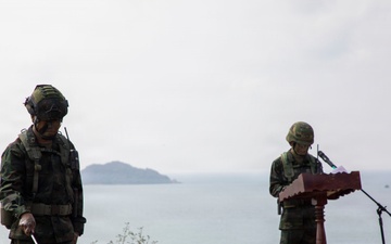 A USFK Commander observes Amphibious Demonstration During Cobra Gold 26